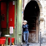"Parisian Madamoiselle", Paris, France, color photograph, Contact: smithingah@gmail.com