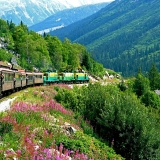 "White Pass / Yukon Railroad, Alaska", color photograph, Contact: smithingah@gmail.com